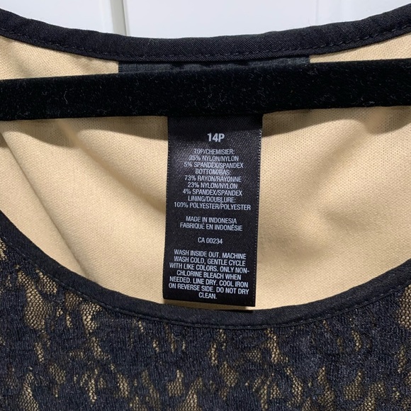 Lace dress, black, 14 style&co - Picture 11 of 12